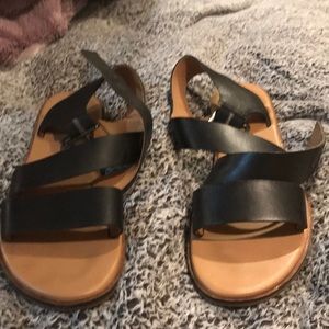Franco Sarto  Sandals Leather Black